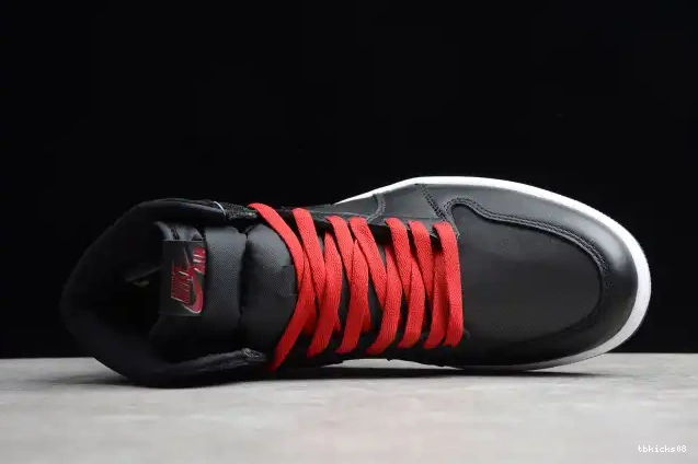 Rep TBkick Jordan Air Black High Retro OG 1 Satin 555088-060 0616